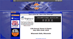 Desktop Screenshot of jimmyvclassic.org